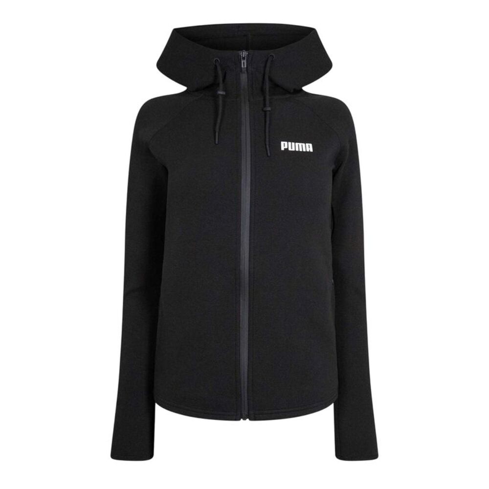 Puma Womens/Ladies Logo  Regular Sweat Jacket / Puma Black